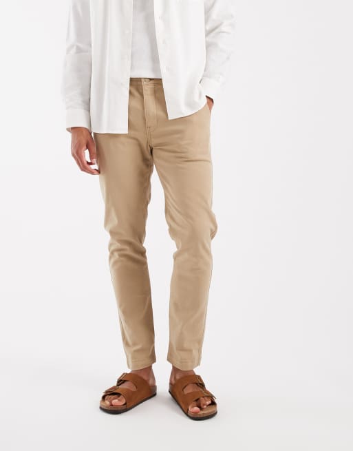 Levi's - Pantalones chinos beis claro de corte slim XX, 2 de 5