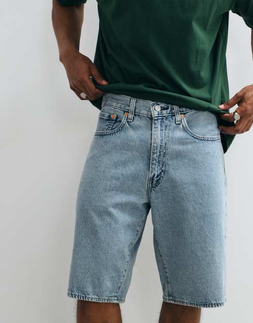 Levi's - pantalones cortos vaqueros holgados 478 en azul claro, 6 de 7