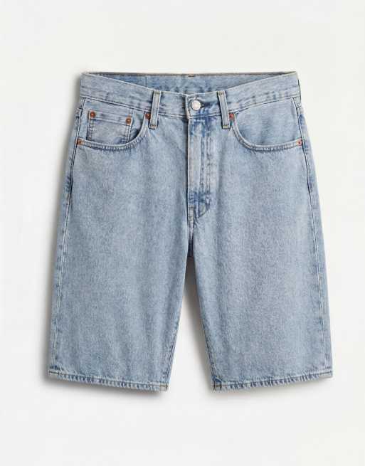 Levi's pantalones cortos vaqueros holgados con lavado claro, 6 de 9