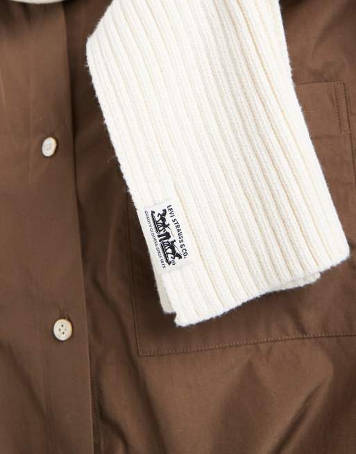 Levi's pañuelo sunset en beige - blanco, 2 de 3