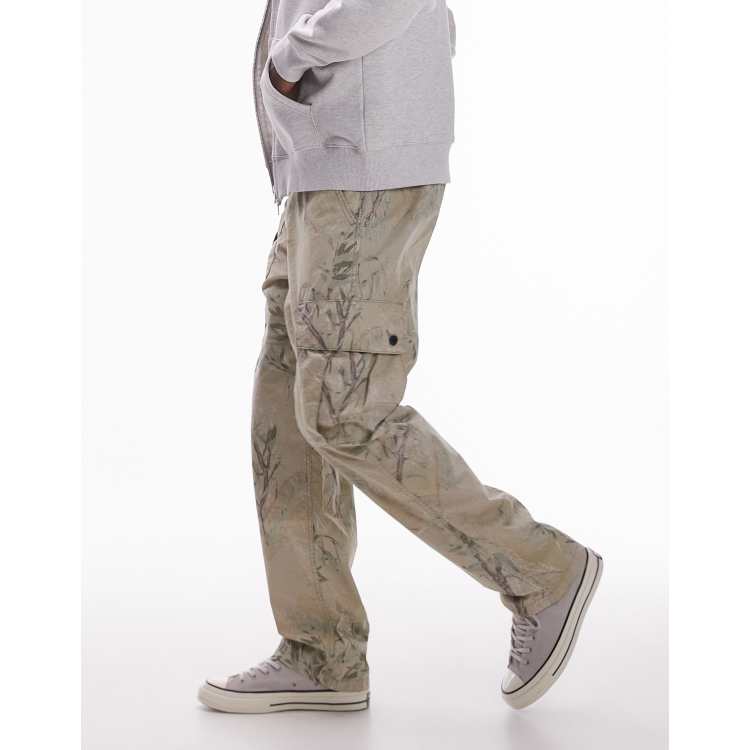 カーゴパンツ Parachute Wash Wide Cotton Cargo Pants CAMO 710lzEvLmwL._UY1000_.jpg