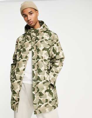 camouflage parka coats