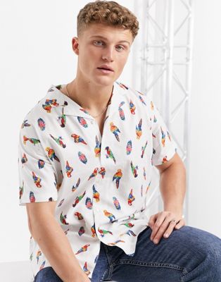 Levi's parrot cubano short sleeve shirt 
