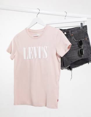 levis t shirt rose