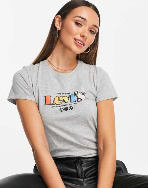 Top 78+ imagen levi’s perfect logo tee shirt