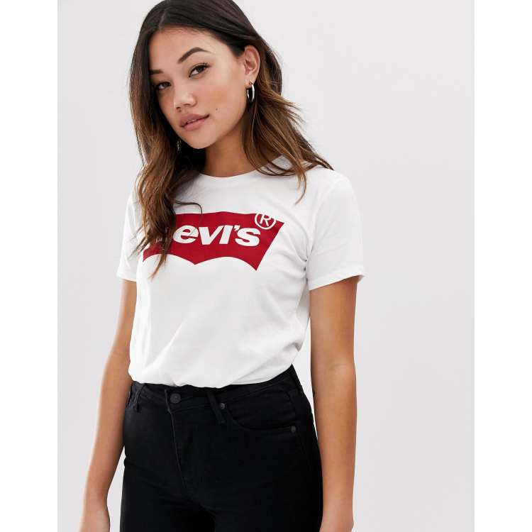 Tee shirt cheap levis fille doré