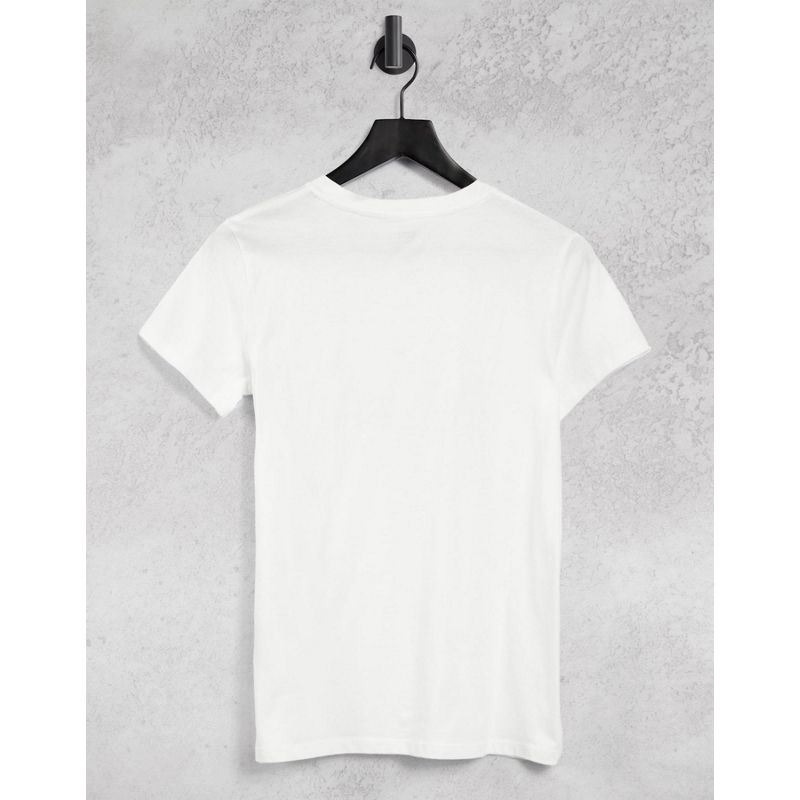 GJoMB  Levi's - Perfect - T-shirt bianca con logo circolare