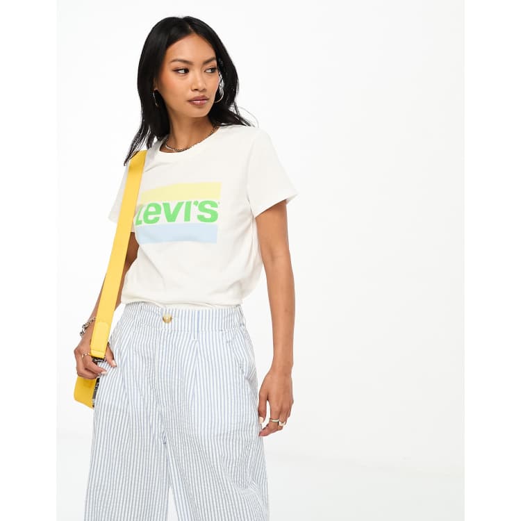 T shirt hot sale levis colorblock femme