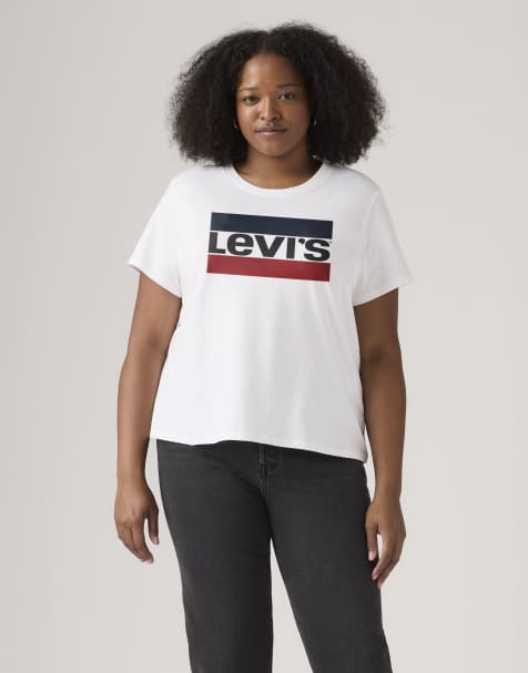 Levi's perfect T-shirt (plus size) in beige - view 1