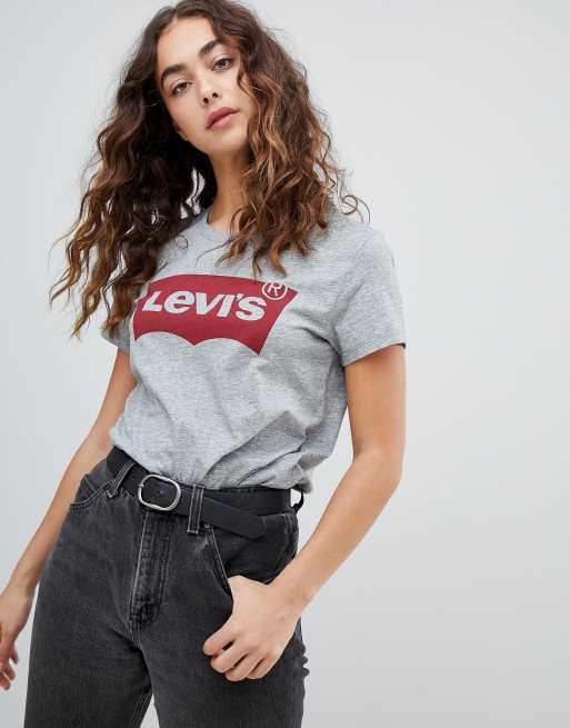 Levis | Levi's perfect t-shirt with batwing logo