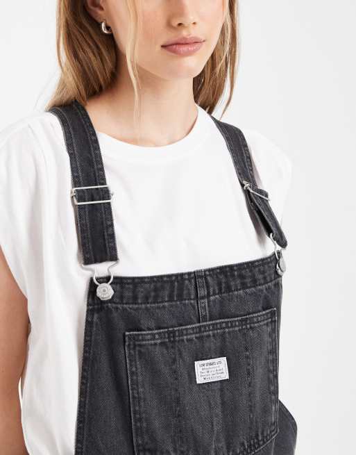 Levi's - peto vaquero negro, 2 de 4