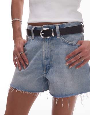 Levi's - Phoebe - Western-Gürtel aus Leder in Schwarz