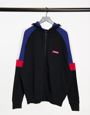 levis hoodie zip