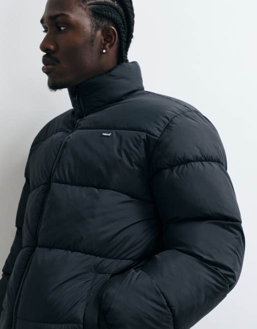 Levi's piedmount puffer jacket in black - BLACK, 2 of 5