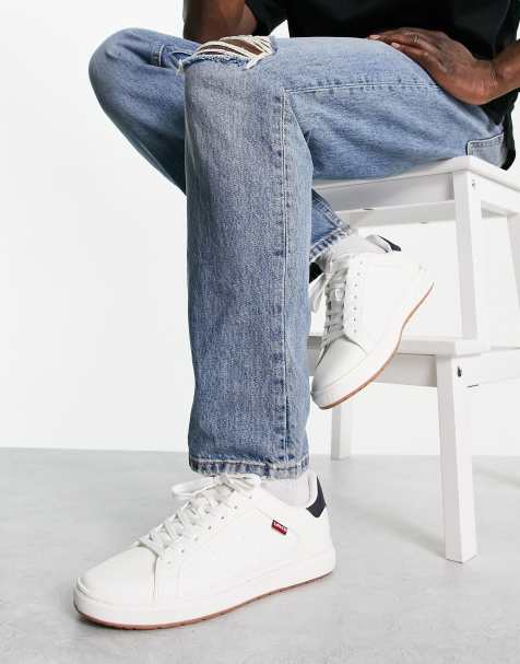 Levi's - Piper - Sneakers bianche con etichetta rossa - view 1