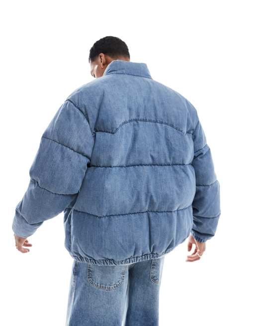 Down Jacket Piumino Levis Giubbotto Jeans Levi's Giubbotto