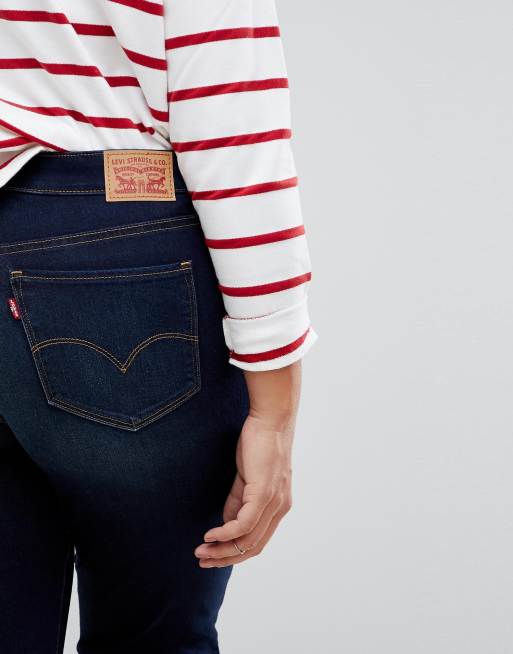 Levi's Plus 314 Vormgevende jeans met rechte pijpen, 3 van 4