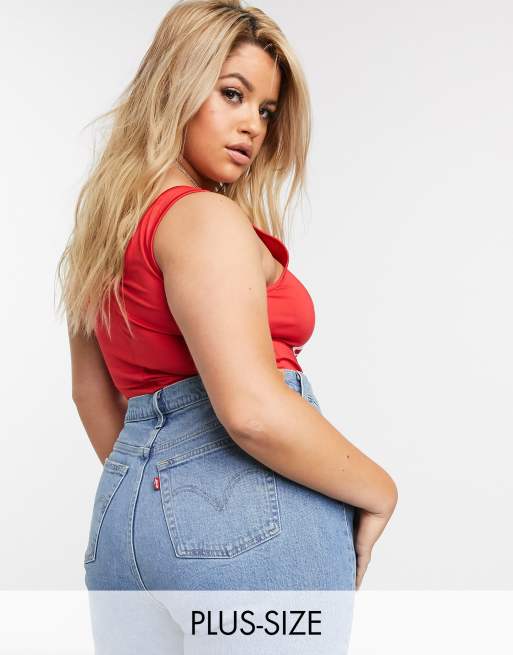 Levi's Plus 501 crop jean | ASOS