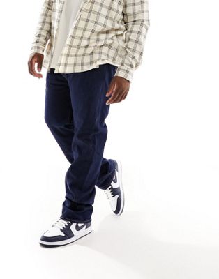 Levi's Plus 501 original fit jeans in mid blue