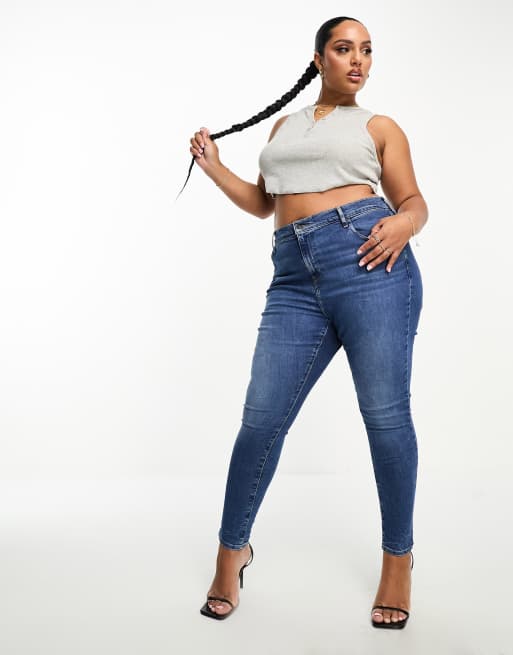 Levis high waisted on sale jeans plus size