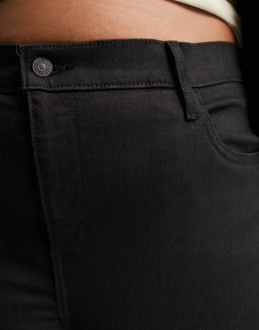 Levi's Plus - 720 - Super skinny jeans met hoge taille in zwart, 3 van 5