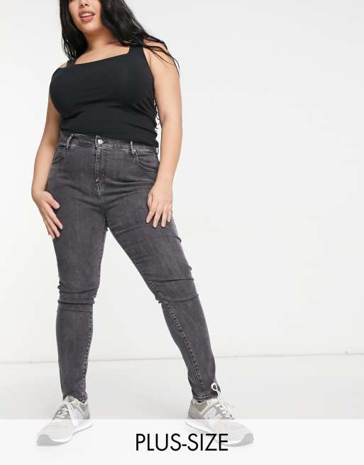 721 High Rise Skinny Women's Jeans (plus Size) - Black