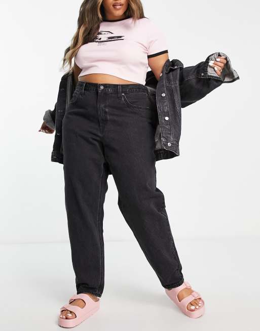 Levi's Plus 80s mom jeans in black