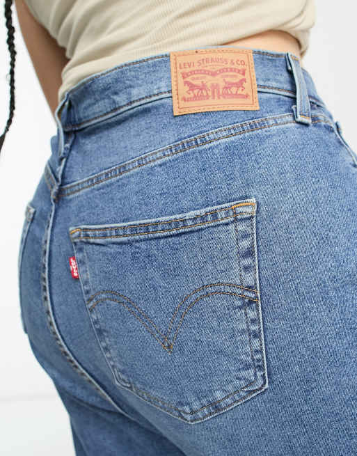 Levi's Plus 80s mom jeans in indigo