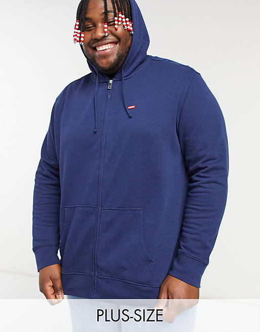 Levi's PLUS classic zip-up hoodie | ASOS
