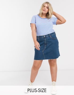 jean overall skirt xxl