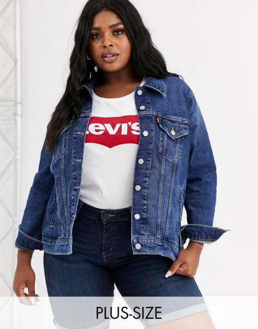 Levi's Women's Plus Size Original Trucker Jacket