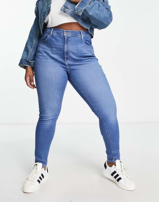 Levis jeans 2024 skinny high waist