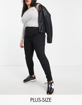 Femme Levi's Plus - Mile - Jean super skinny à taille haute - Noir