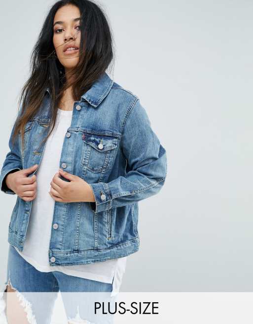 Levi's Plus Original - Giacca trucker