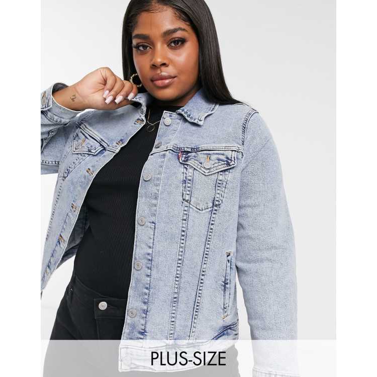 Levi's plus hot sale trucker jacket