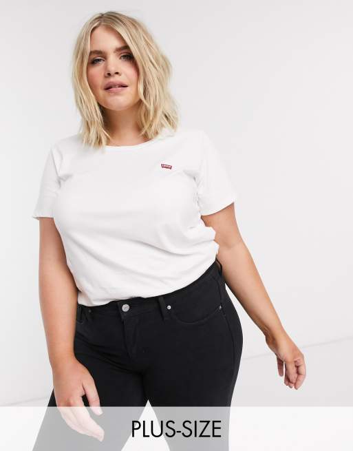 Levi's Plus – Perfect – T-Shirt mit Rundhalsausschnitt