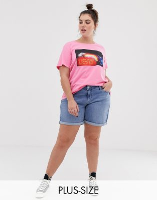 plus size levi shorts