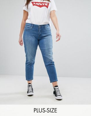 plus size stretch levi jeans
