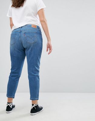 levi's plus skinny jeans