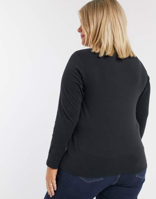 Levi's Plus – Svart långärmad t-shirt, 2 av 4