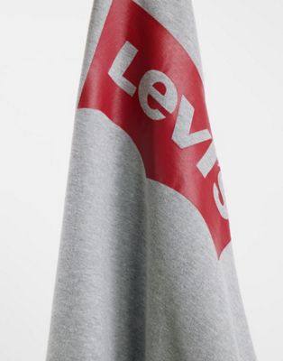 Sweats Levi's Plus - Sweat ras de cou avec logo - Gris