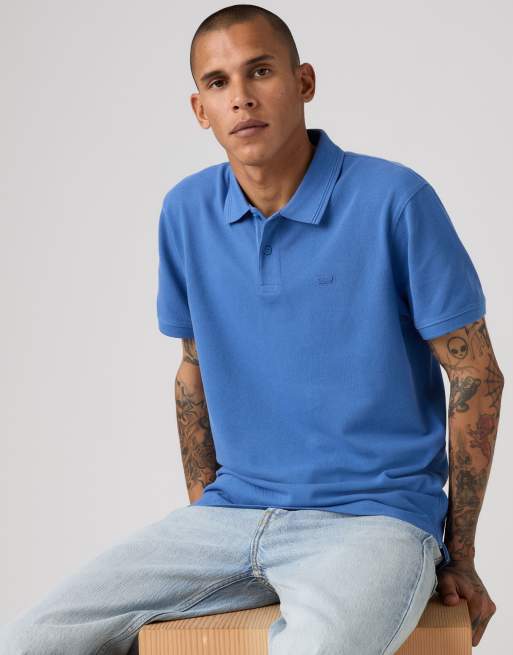 Levi's - polo original azul, 4 de 4