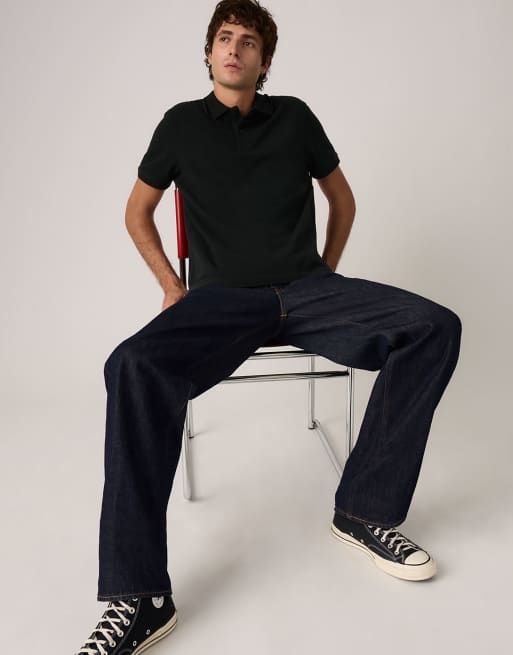 Levi's polo originale nero, 4 di 4