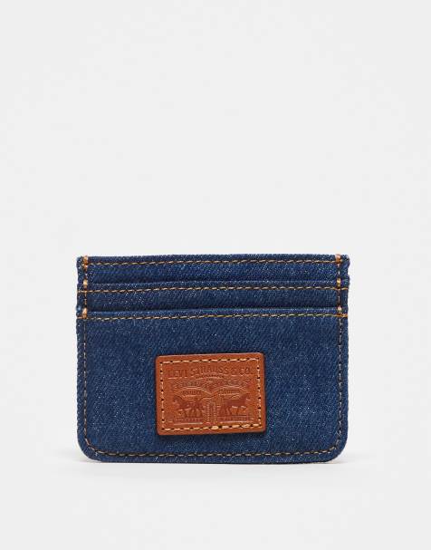 Levi's - Porte-cartes en jean - Bleu - view 1
