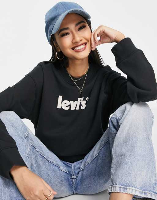 Levi's best sale black sweater