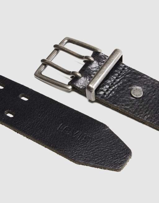 Levi's - Potrero - Riem met dubbele tanden in zwart, 5 van 5
