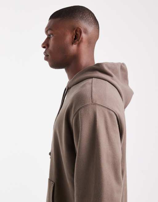 Levi's – Premium – Kapuzenpullover in Khakigrün mit Fledermaus-Logo, 5 von 5