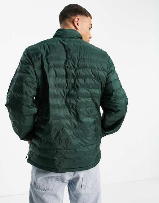 Levi's presidio packable puffer jacket in green | ASOS