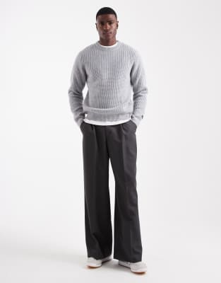 Levi's Presidio Textured Knit Sweater In Gray
