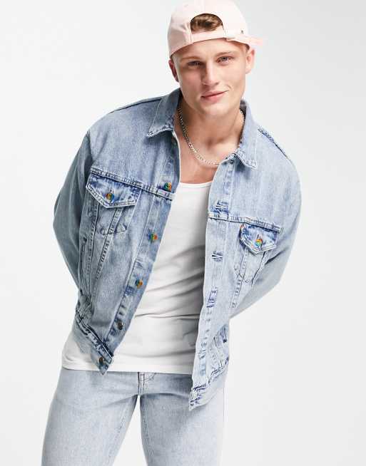 Levis rainbow outlet jacket